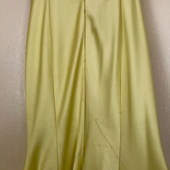 Three N Yellow Mermaid Gown - Picture 7 of 8